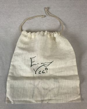 Flax Linen Drawstring Bag